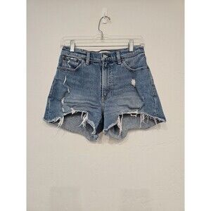 Abercrombie And Fitch Women's The 4's Mom Short High Rise Size 26/2